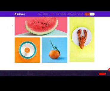 Supmax - Health and Supplement WordPress Theme product nutrition Website Builder