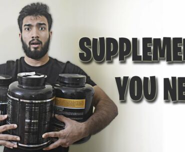 My Supplement Stack For Bodybuilding | What Supplements I Take | Ankit Pal Fitness