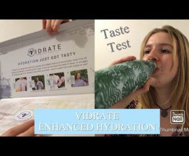 VIDRATE - ENHANCED HYDRATION - VEGAN | extra Vitamins and Electrolytes