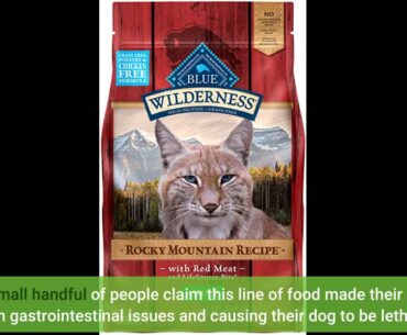 BLUE Wilderness Rocky Mountain Recipe Recipe Adult Small Breed Grain-Free Red Meat Dry Dog Food...