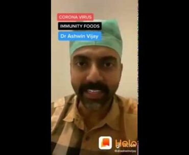 Corona Virus Immunity Foods By Dr  Ashwin Vijay