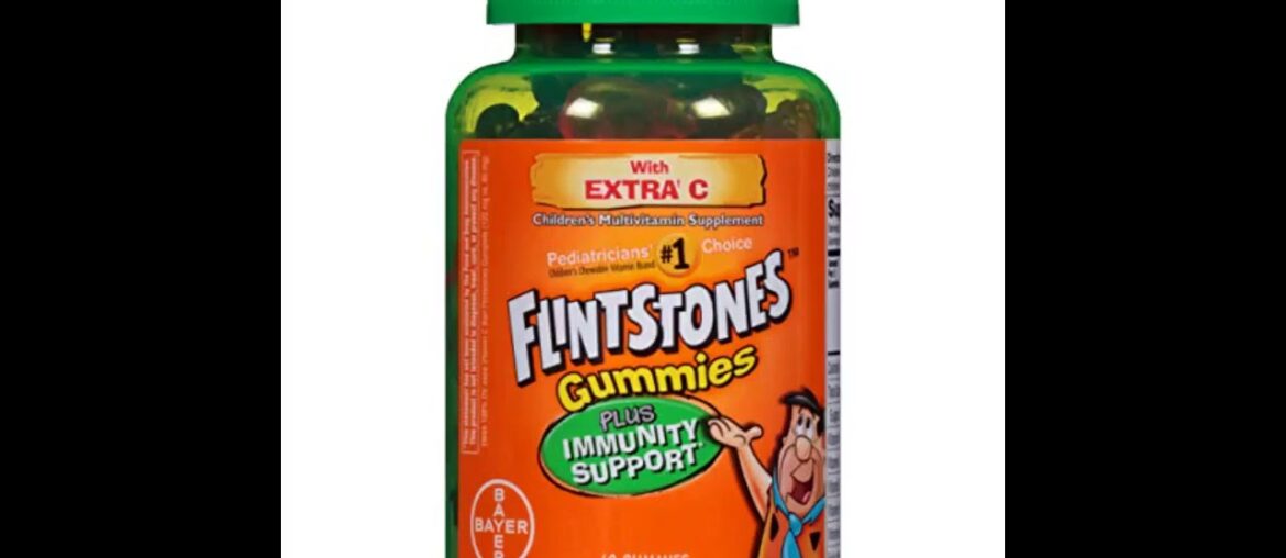 Flintstones Gummies Children's Multivitamin plus Immunity Support, Children’s Multivitamin Supp...