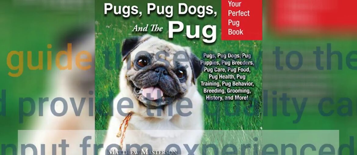 Pugs - The Owner's Guide from Puppy to Old Age  Choosing, Caring for, Grooming, Health, Trainin...
