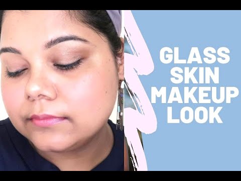 Reality of Glass Skin with Drugstore Makeup I #koreanbeauty #Glassskinmakeup #Kbeauty