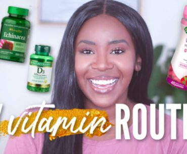 My BEGINNER'S Vitamin Collection + Routine