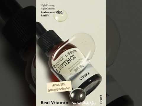 NEW FROM COSRX REAL FIT Vitamin E serum/C23/Retinol