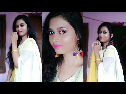Indian Glam Makeup look //Wo Bhi blue Haven foundation Se /Rani Beauty Zone