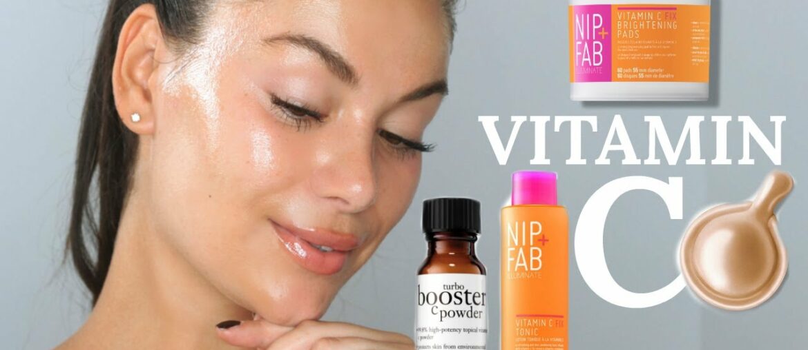 TESTING NEW VITAMIN C SKINCARE PRODUCTS | Beauty's Big Sister