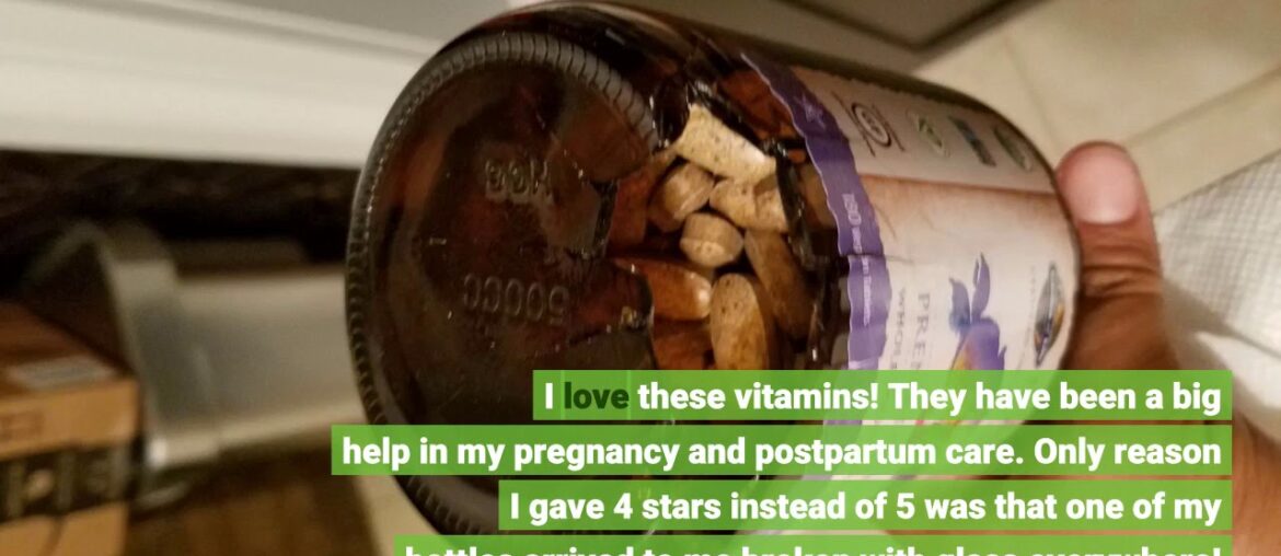 Review: Garden of Life Organic Prenatal Multivitamin Supplement with Folate - mykind Whole Food...