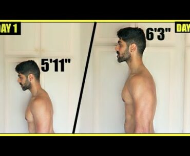 How To Grow Taller 4 INCHES In 1 Week - THIS WORKS!!