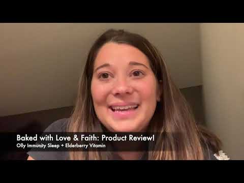 Baked with Love & Faith: Product Review - Olly Immunity Sleep + Elderberry Vitamin