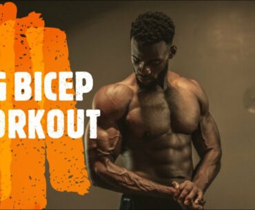 BIG BICEP SUPERSET WORKOUT || Dumbbell Only