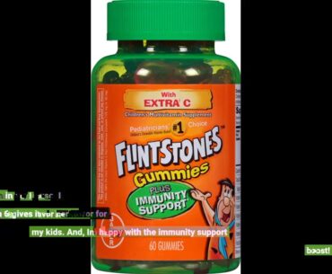 Flintstones Children's Chewable Multivitamin plus Immunity Support*, Children’s Multivitamin Su...