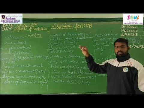 Class 12th (Part 07) Sports and Nutrition