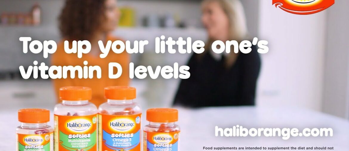 Haliborange vitamin D for kids with Rochelle Humes