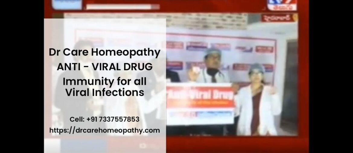 Dr Care Homeopathy Anti - Viral Drug | Immunity For all Viral Infections | Dr. A.M Reddy