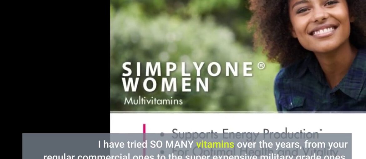 SuperNutrition, SimplyOne Multi-Vitamin for Women, High-Potency, One/Day Tablets, 90 Day Supply