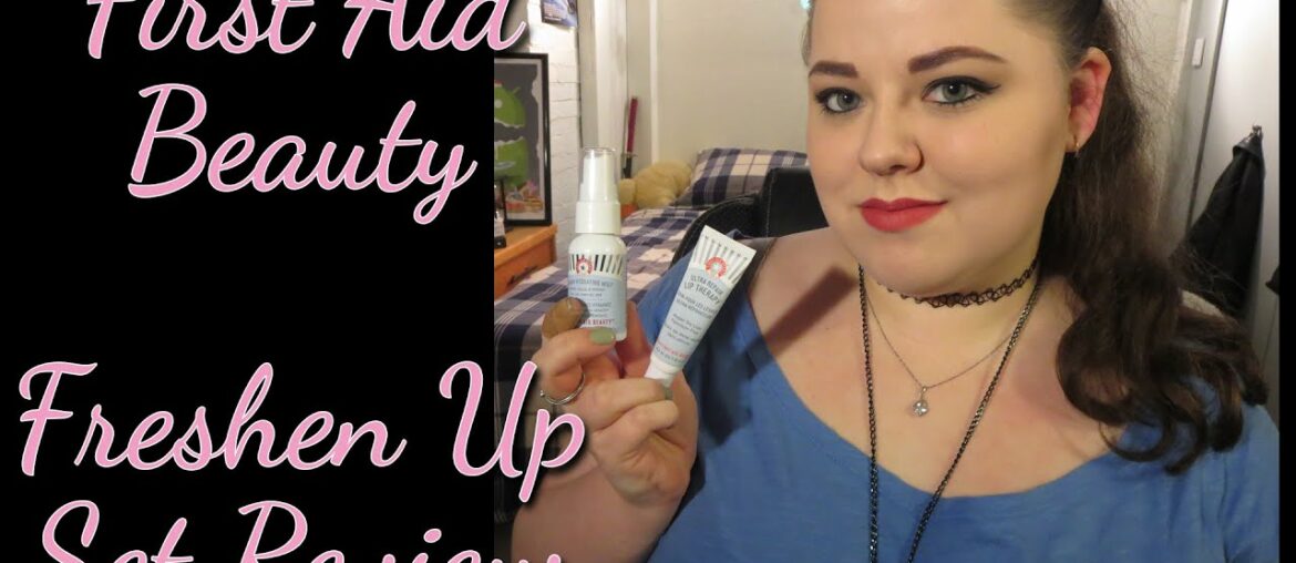 REVIEW || First Aid Beauty Freshen Up Set || Ultra Repair Lip Therapy + Vitamin Hydrating Mist