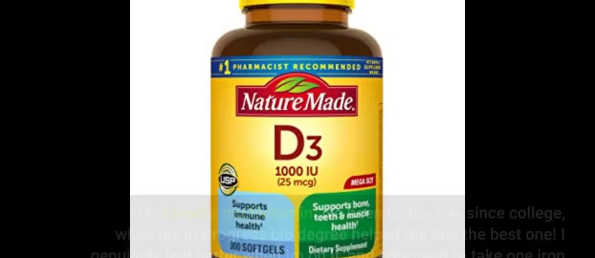 Review: Nature Made Women's Multivitamin Softgels with Vitamin D3 and Iron, 60 Count (Packaging...