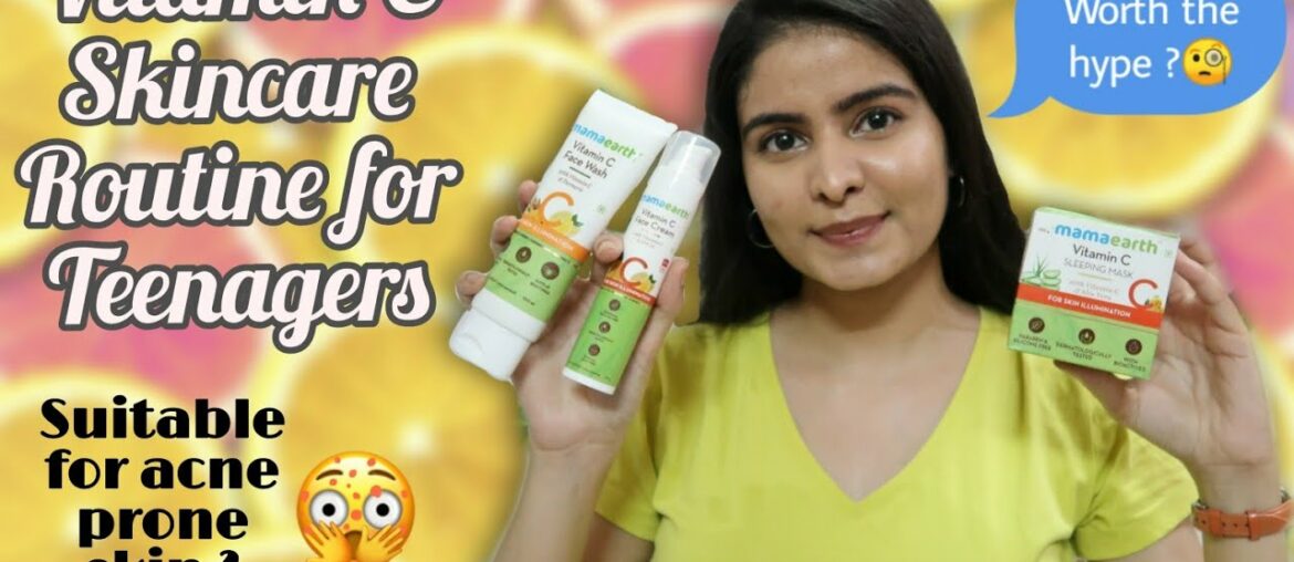 MamaEarth Vitamin C range Review | Yay or Nay ? Kashika Chauhan