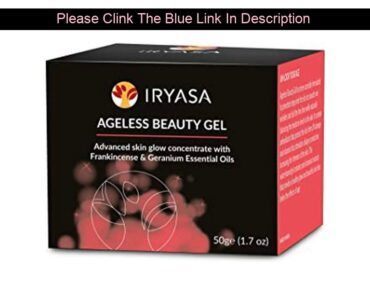 Slide Iryasa Ageless Beauty Gel - Anti Aging Moisturizer for Face with Natural Vitamin C - Vegan Fa