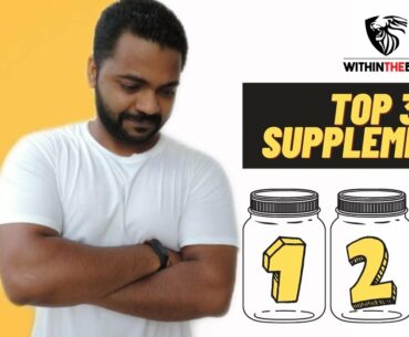 Top 3 Supplements | Only supplements you need to build your physique (explained)