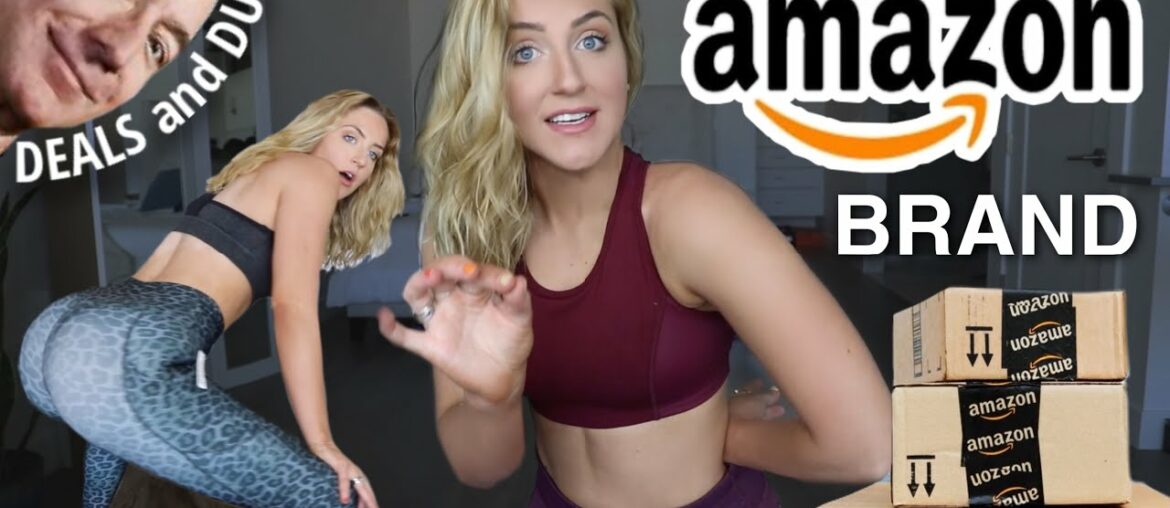 I Tried Amazon's OWN Brands! Jeff Bezos is coming for my closet..