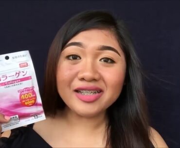 Paano ako pumuti :  Daiso collagen and beauty white supplements