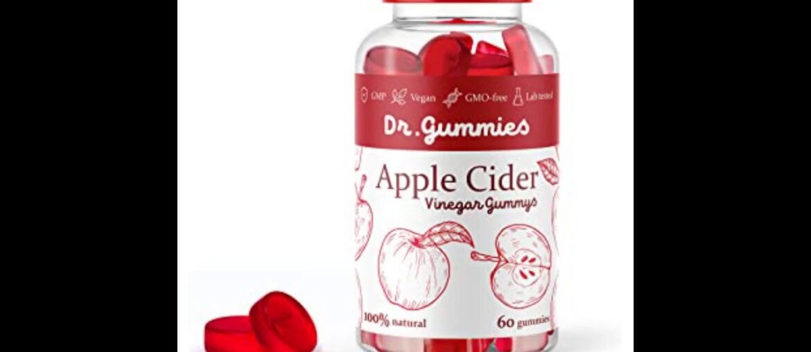 Apple Cider Vinegar Gummies by Ubbi Nutrition (60 Day Supply) with The Mother - Detox Support V...