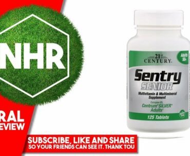 21st Century, Sentry Senior, Multivitamin & Multimineral Supplement, Adults 50+, 125 Tablets