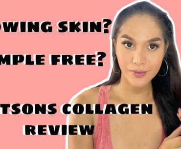 NUTRABLISS COLLAGEN+ VITAMIN C FROM WATSONS REVIEW