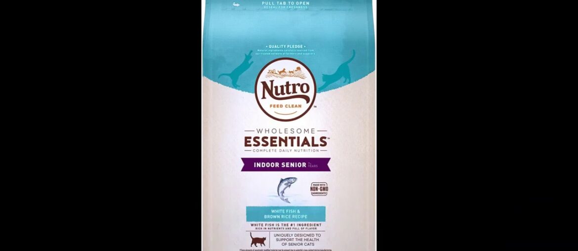 NUTRO Wholesome Essentials Adult Dry Cat Food Chicken & Brown Rice Recipe, 1.36 kg, Bag