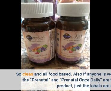 Review: Garden of Life mykind Organics Prenatal Vitamins - 30 Tablets, Prenatal Once Daily Whol...