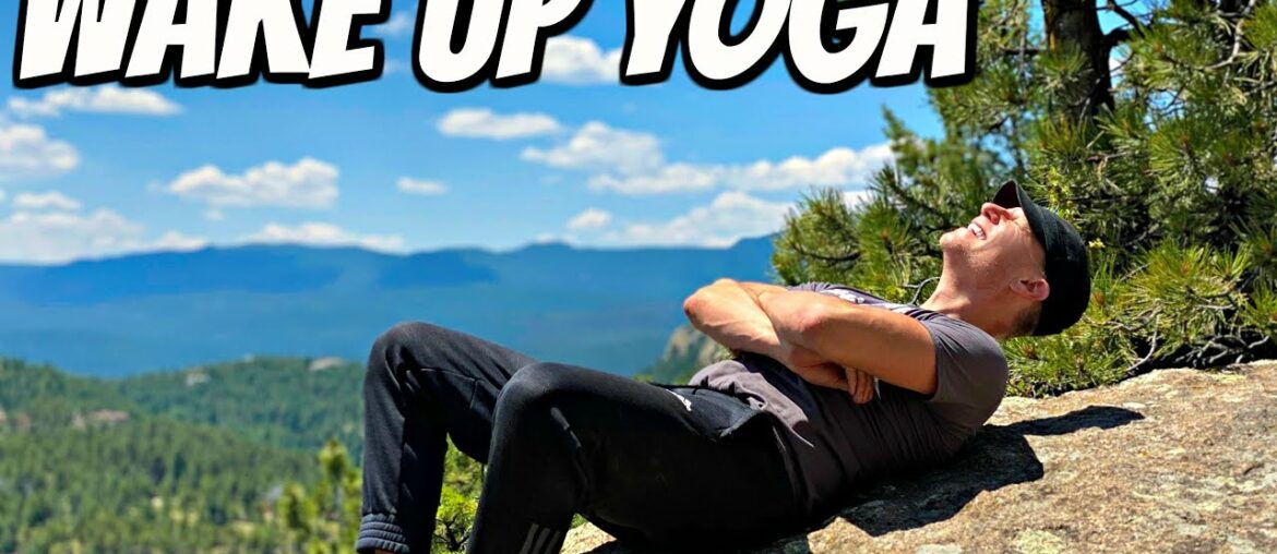WAKE UP MORNING YOGA STRETCH | 15 Min Sunrise Energy Flow - Sean Vigue Fitness