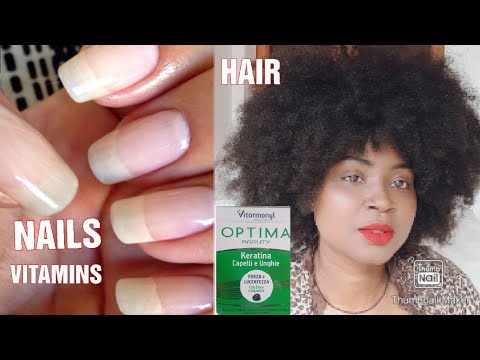 HAIR AND NAILS VITAMINS | BIOTINA | VITARMONYL OPTIMA BEAUTY KERATINA CAPELLI E UNGHIE |