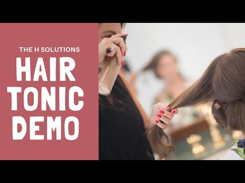 HAIR TONIC DEMO || TUTORIAL OF MONSOON HAIR TONIC || HAIR SOLUTIONS ALL IN 1|| QURAT AHMED