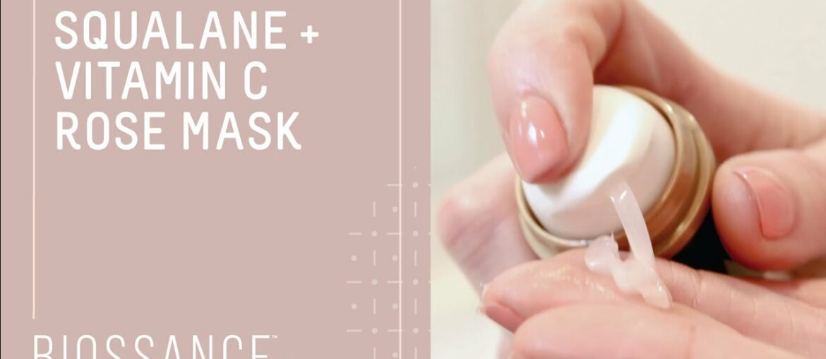 Squalane + Vitamin C Rose Mask | Our Products | Biossance