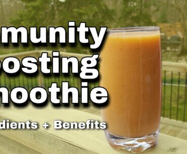 Immunity Boosting Smoothie | Onyx Goddess