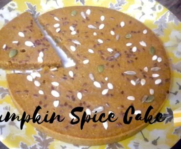 PUMPKIN SPICE CAKE | HEALTHY RECIPE | GLUTEN-FREE RECIPE