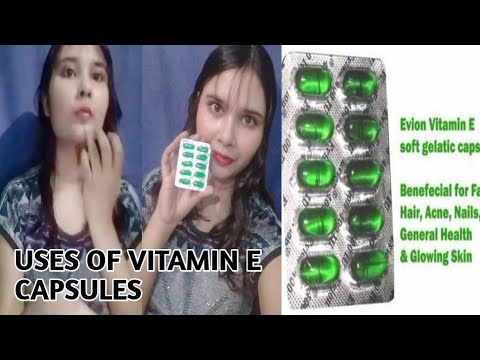 14 USES OF VITAMIN E CAPSULES FOR SKIN,HAIR AND FACE || VITAMIN E OIL BENEFITS || Efter Routine