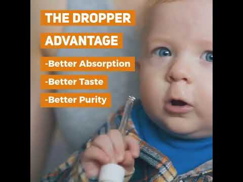 Kids Vitamin D Drops - Vitamin D for Kids - Tasty Childrens Vitamin D3 K2 Drops - Kids Immun Reviews