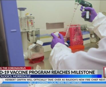 COVID-19 vaccine program reaches milestone