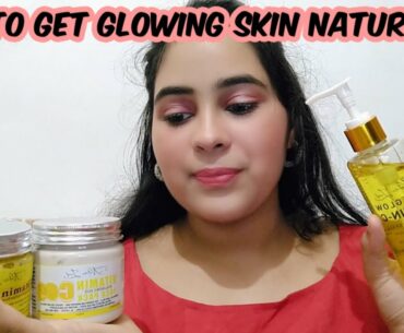 how to use vitamin c on face in a right way & amount||Nature leaf vitamin C facewash, scrub and pack