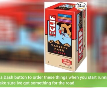 CLIF BAR - Energy Bar - Crunchy Peanut Butter - (2.4 Ounce Protein Bar, 12 Count)