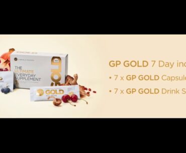 Gabriela Peacock Nutrition Gold Ultimate Everyday Supplement  7 Day Kit