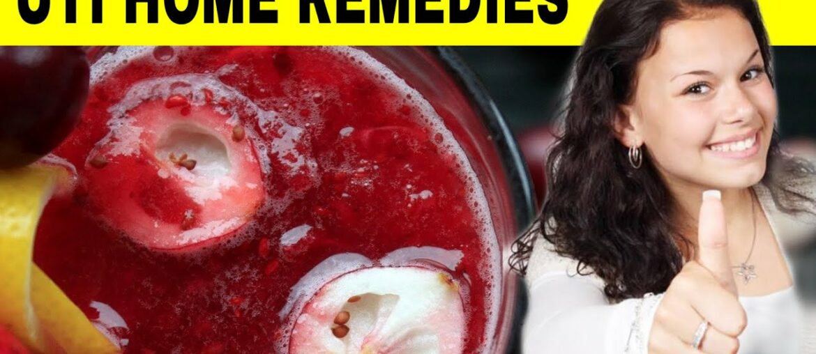 UTI Home Remedies | Urinary tract infection Foods to eat. (HOME REMEDIES)