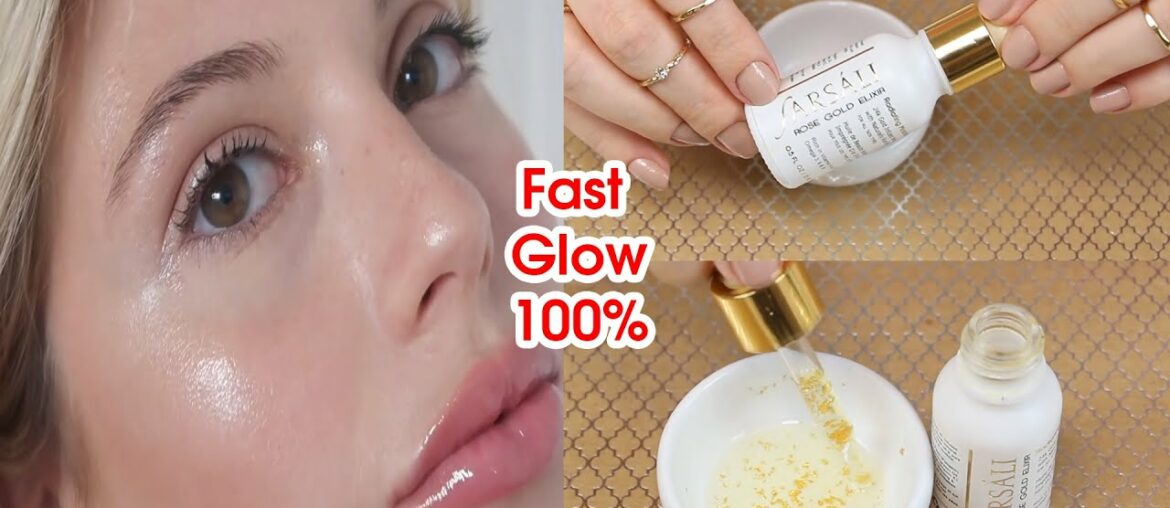 Farsali Rose gold Elixir Serum Review | Magical Glow Oil For Skin