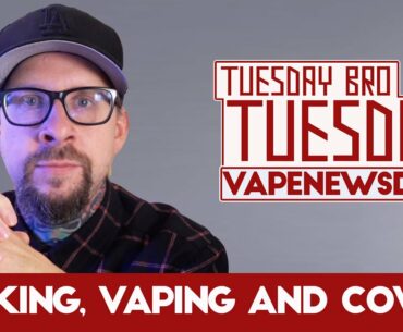 Teens who vape more at risk for COVID-19 - 2nd hand vapor isn't a thing - Cigars can stay