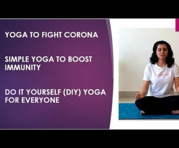 Boost Immunity with Yoga(Fight against corona Virus) - Pragya Yoga