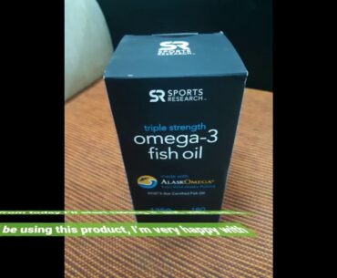 Omega-3 Fish Oil 1250mg (Triple Strength) 180 gelcaps Contains the highest levels of triglycer...